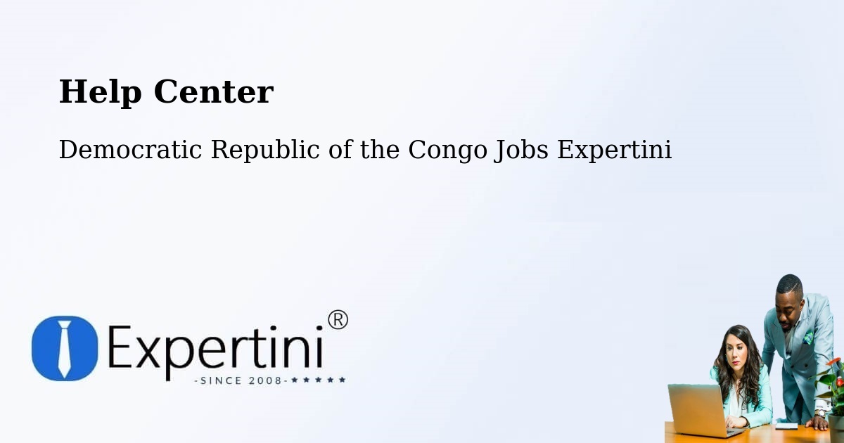 Help Center – Sake - Democratic Republic of the Congo Jobs Expertini