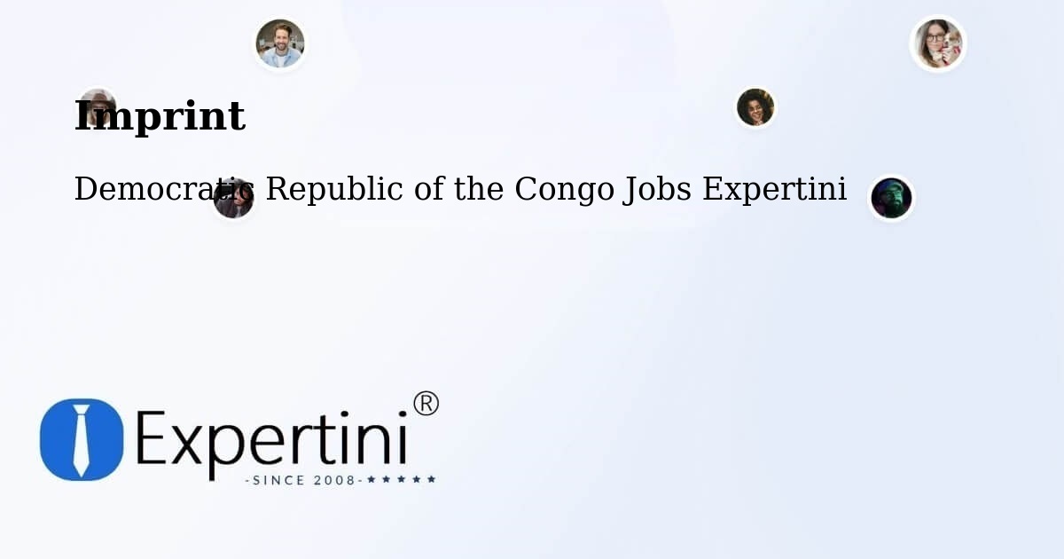 Imprint – Sake - Democratic Republic of the Congo Jobs Expertini